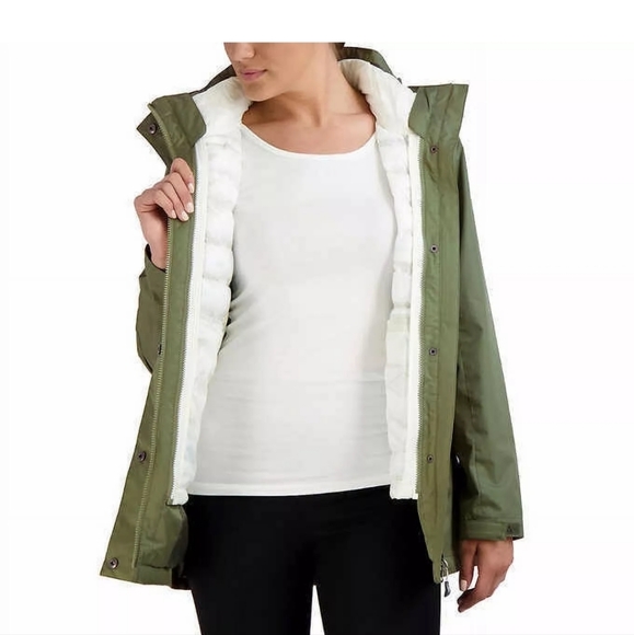 Gerry Ladies' 3-in-1 Systems Jacket with Removable Inner Vest (Green, Medium) - Picture 14 of 16